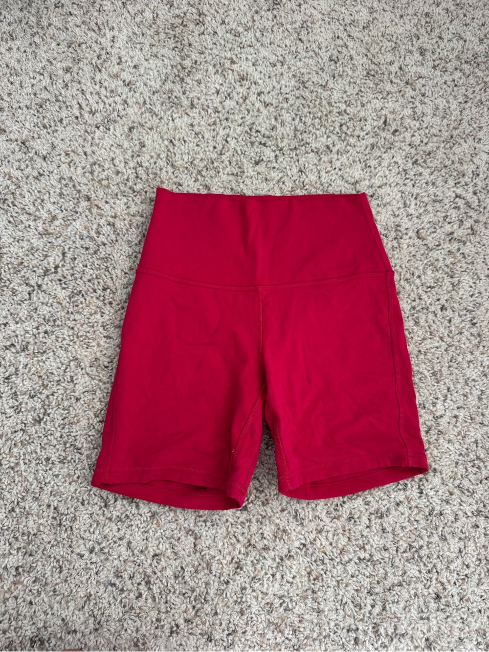 lululemon athletica Bright Pink High-Rise Bike Shorts